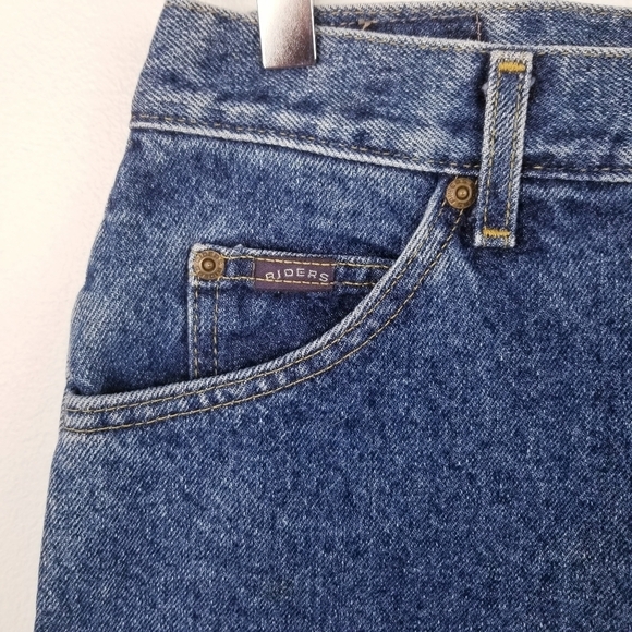 Vintage Riders High Rise Denim Mom Jeans - Picture 6 of 8